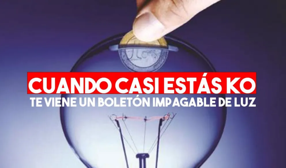 Le llegó más de $40.000 de luz y no puede pagarlos