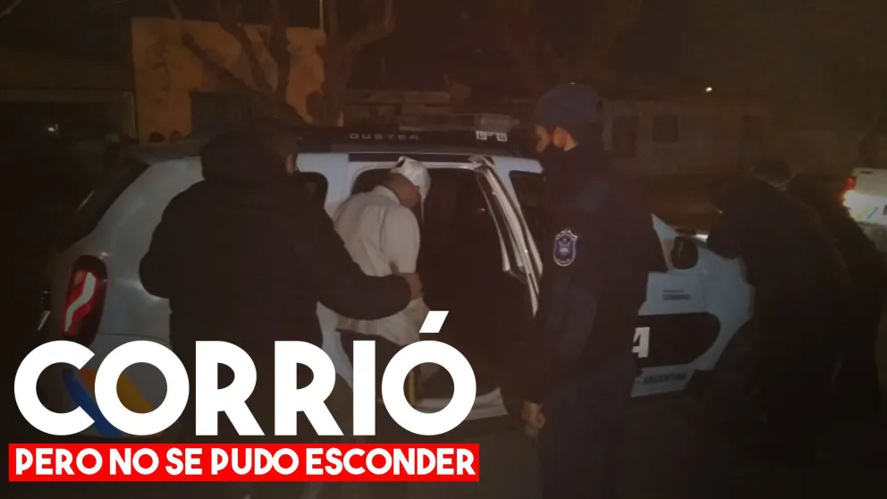 Arrebató una cartera, se quiso esconder en una casa pero lo atraparon