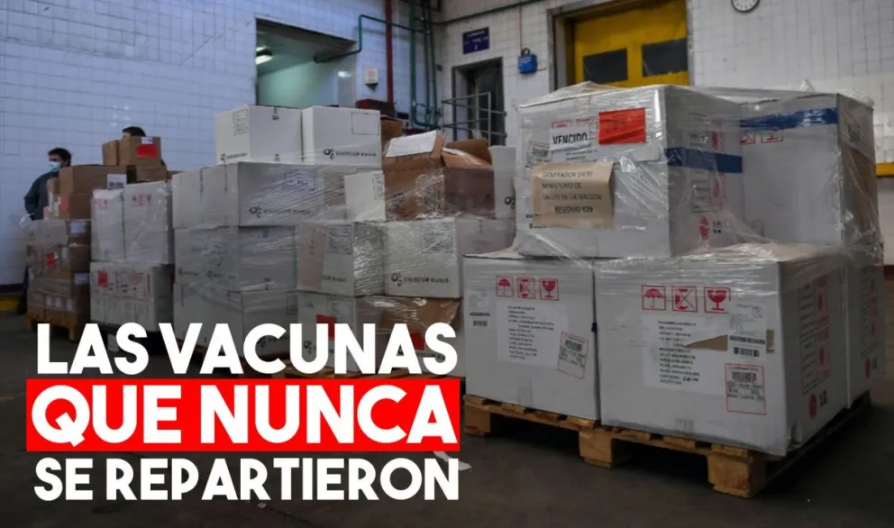 Encontraron millones de vacunas vencidas en un frigorífico