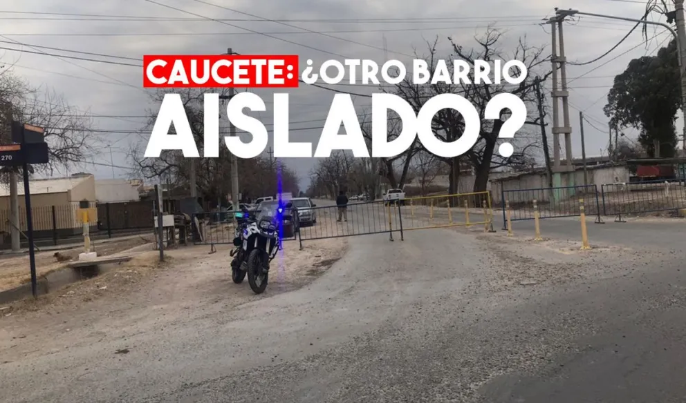 Cierran otro barrio en Caucete