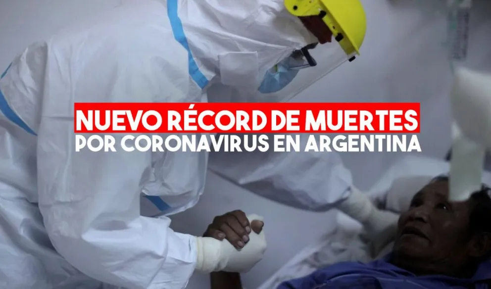 Coronavirus en la Argentina: confirmaron 283 nuevas muertes y 6.693 contagios en las últimas 24 horas