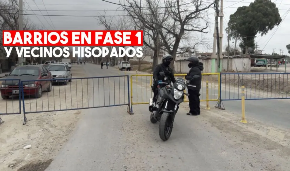 Barrios aislados en Caucete: vecinos llaman al 911 para pedir que les hagan el hisopado
