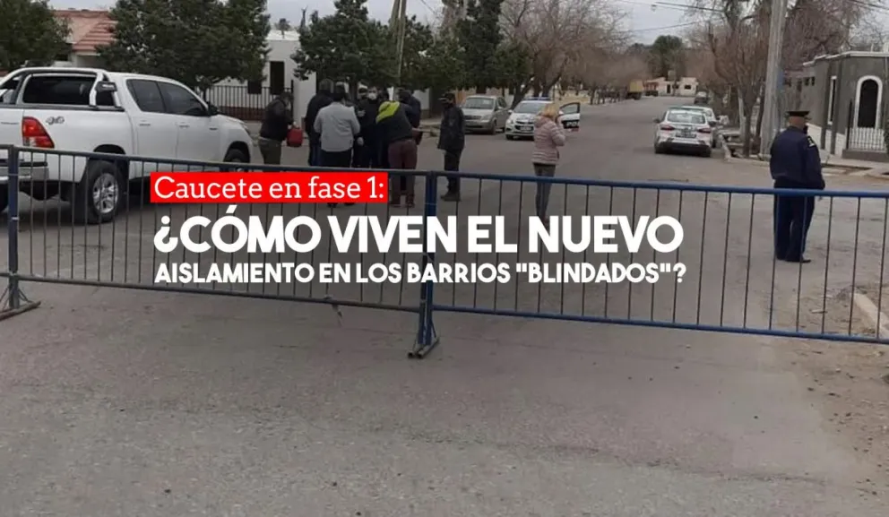 ¿Cómo viven el aislamiento en los barrios "blindados" de Caucete?