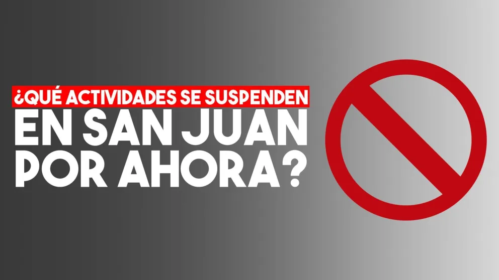 Suspenden distintas actividades en San Juan tras detectarse nuevos casos de Covid19