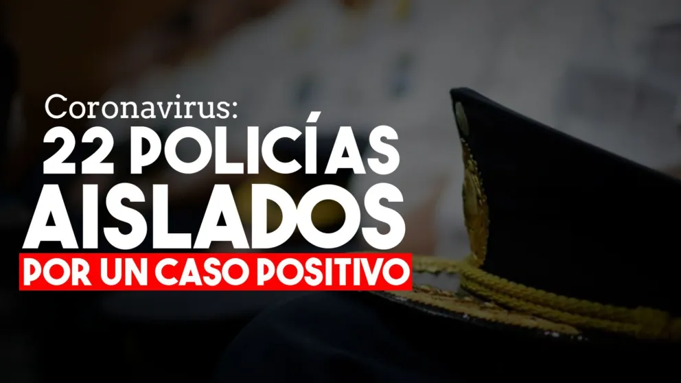 Aislaron a 22 policías por uno de los casos positivos en Caucete