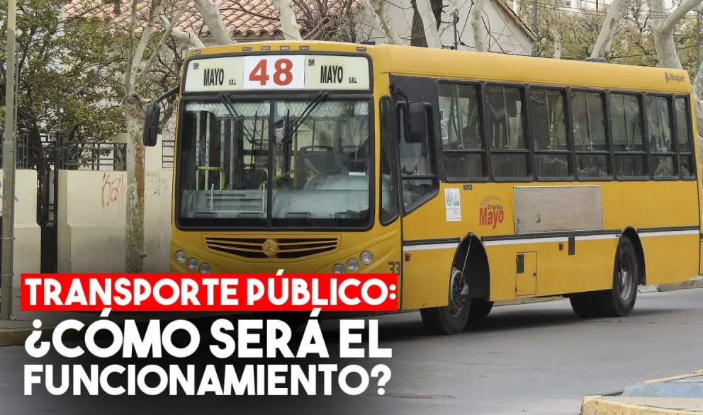 El transporte de pasajeros no cambiará su funcionamiento
