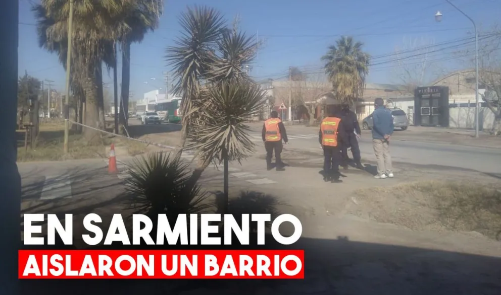 Coronavirus: Aislaron la Villa Güell en Sarmiento