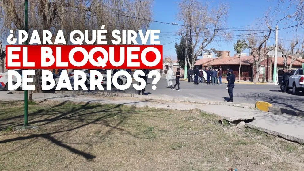 ¿Para qué aislan distintos barrios en Capital, Santa Lucía, Rivadavia y Sarmiento?