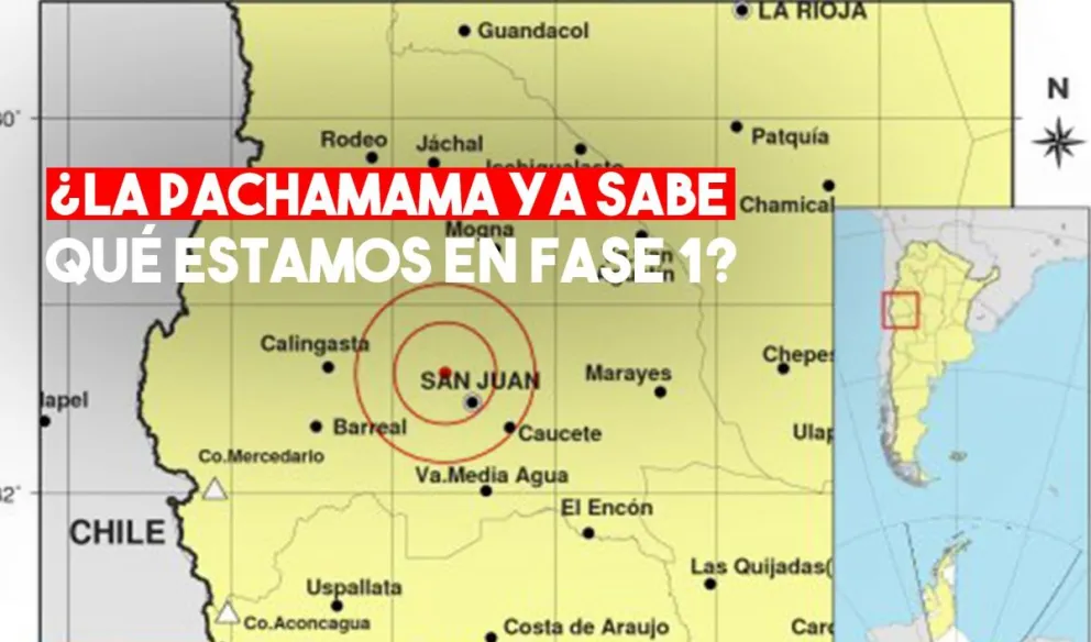 Domingo movidito movido: un nuevo sismo en San Juan