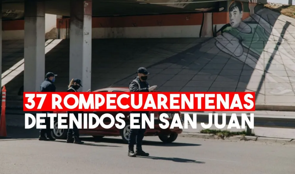 Hubo 37 detenidos en la segunda jornada de aislamiento estricto