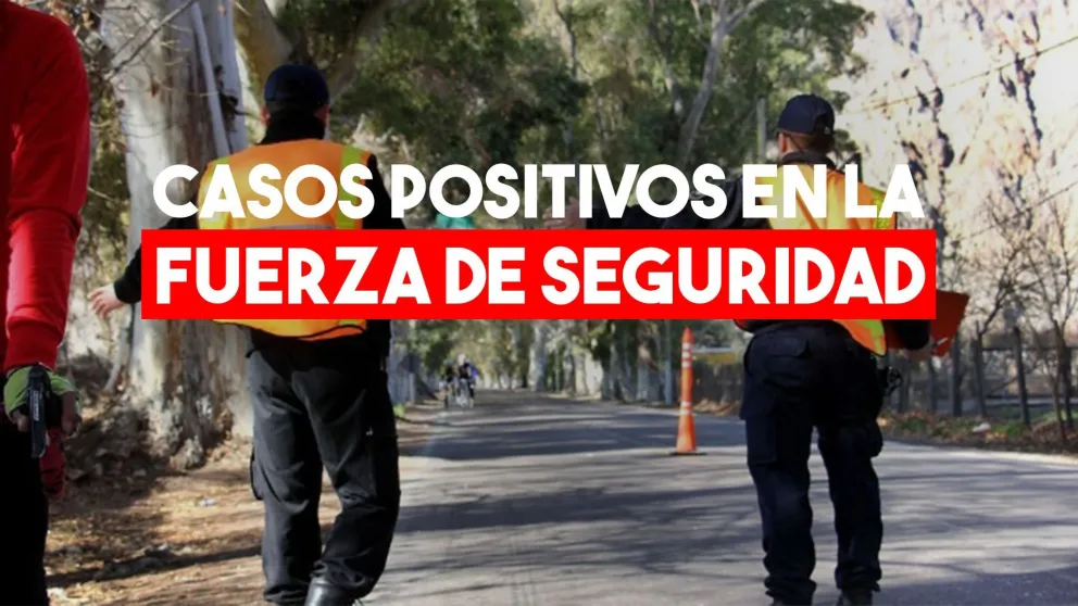 Dos policías dieron positivo de Covid-19
