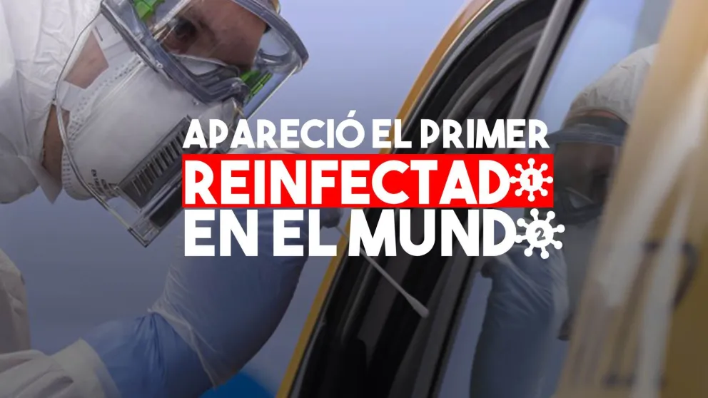 Se registró el primer reinfectado de Covid-19 en el mundo