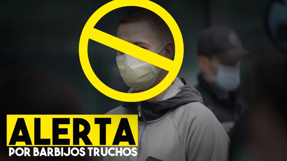 Anmat prohibió un barbijo trucho