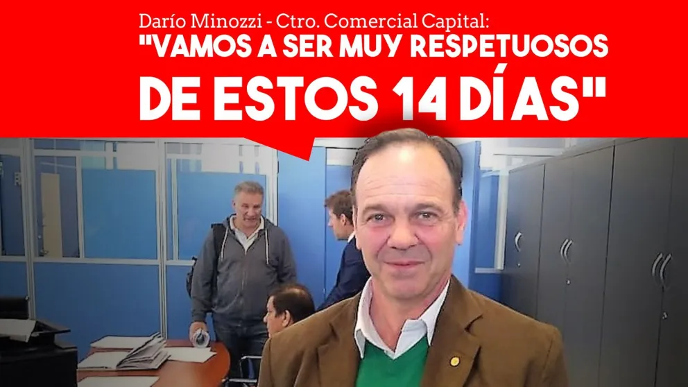 Darío Minozzi: “Vamos a ser respetuosos de estos 14 días”