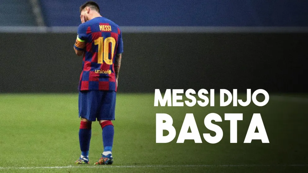 Messi le dijo al Barcelona que no quiere seguir