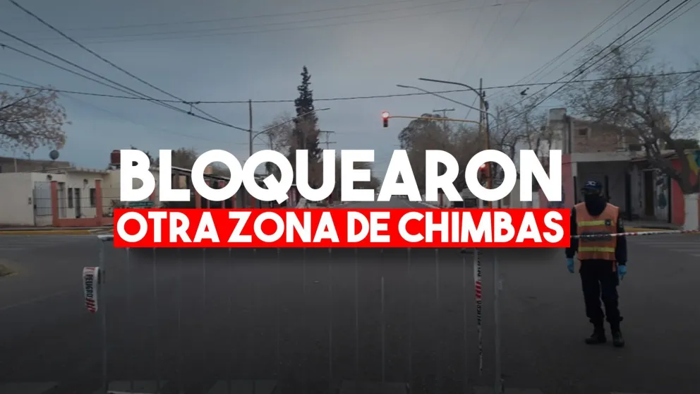 Bloquean otro barrio en Chimbas por un positivo de coronavirus