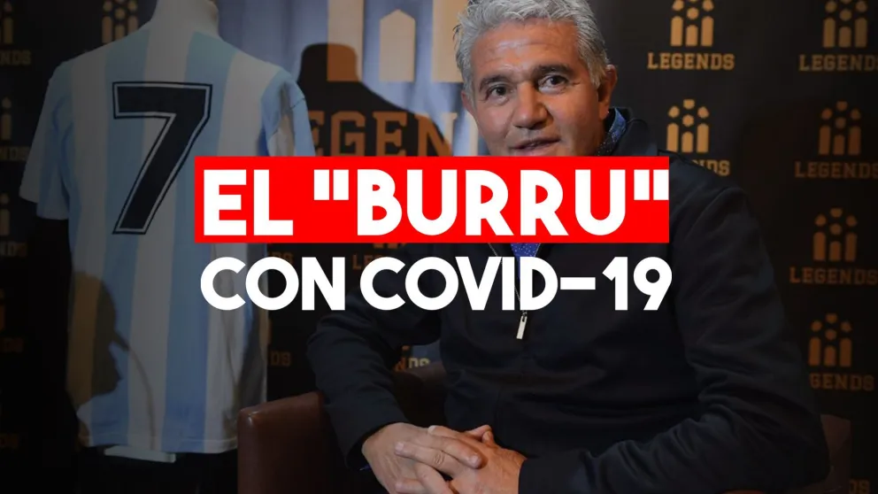 Jorge Burruchaga dio positivo de coronavirus
