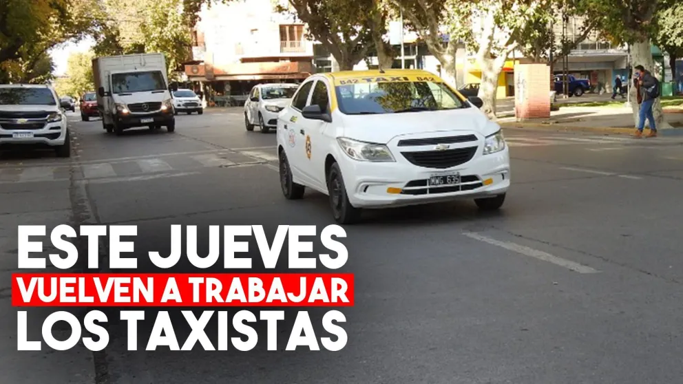 Autorizaron a taxistas y remiseros para volver a trabajar