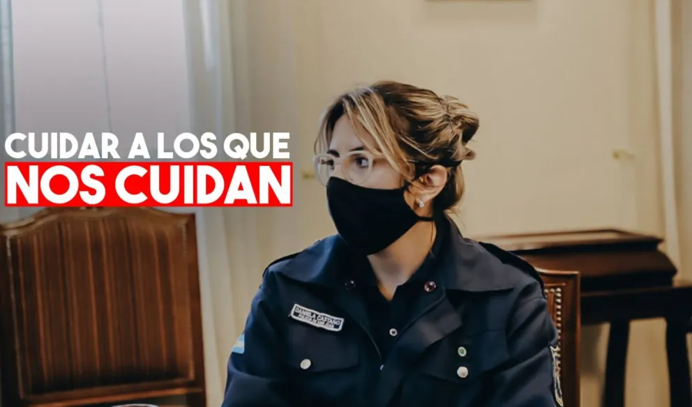 Sergio Uñac recibió a la agente que fue golpeada por un hombre