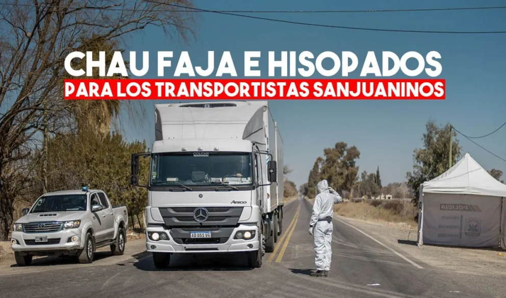 Luego de las protestas, hay cambios en los controles para los camioneros sanjuaninos