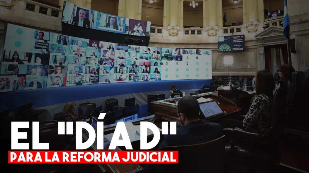 El oficialismo buscará aprobar la reforma judicial en el Senado
