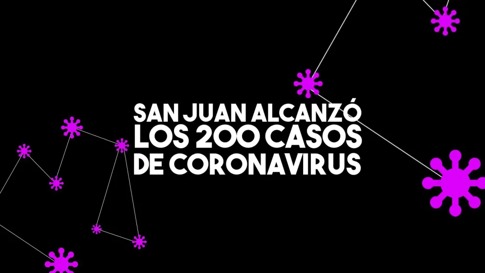 San Juan alcanzó los 200 casos de coronavirus