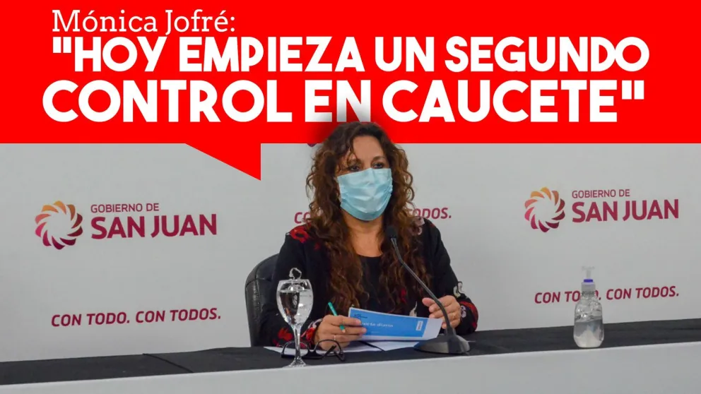 Realizarán un segundo control en las zonas bloqueadas de Caucete