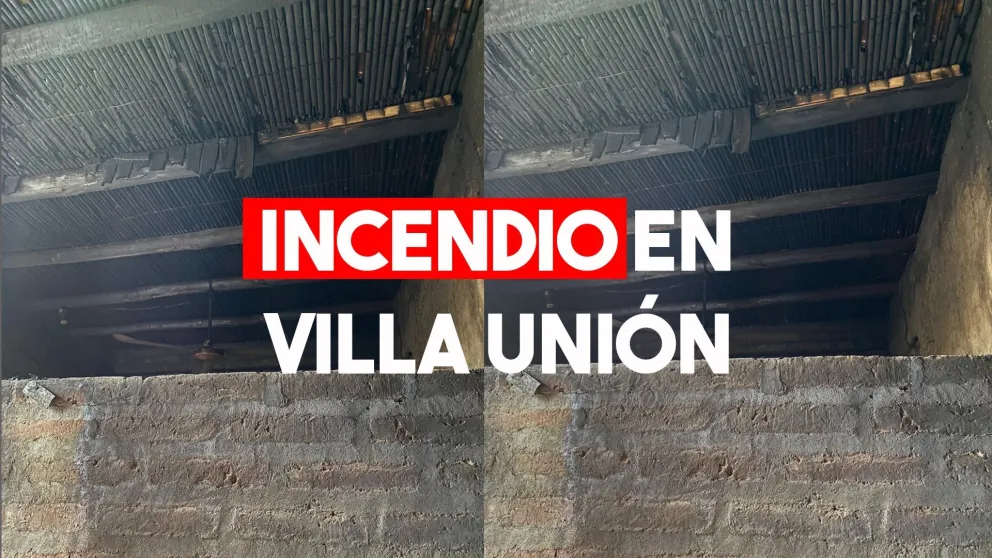 Una familia de Villa Unión perdió todas sus pertenencias por un incendio