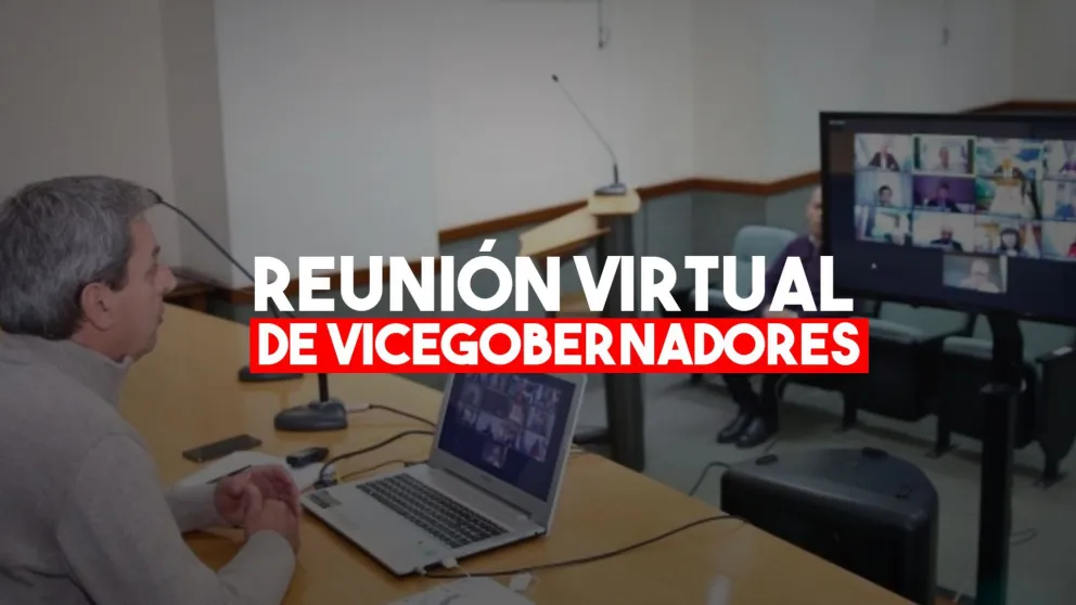 Gattoni debatió con otros vicegobernadores por Zoom