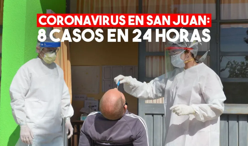 San Juan registró cinco nuevos casos de coronavirus