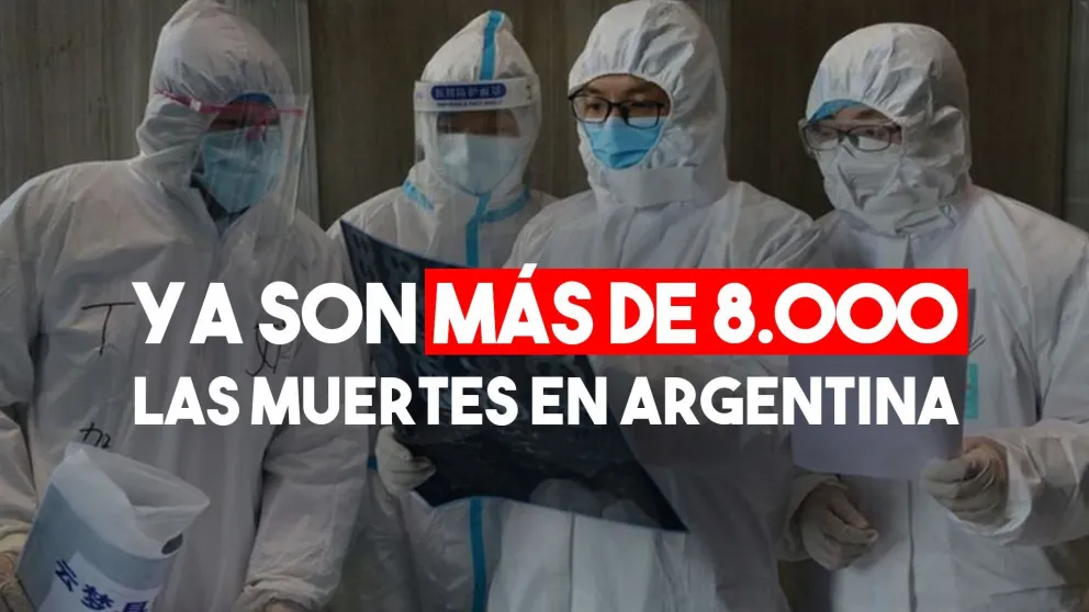 Argentina: 34 nuevas muertes en las últimas 12 horas