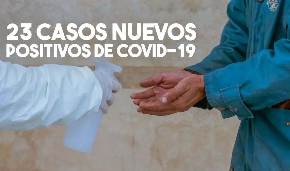 Confirman 23 casos nuevos positivos de COVID-19 y San Juan suma un total de 252