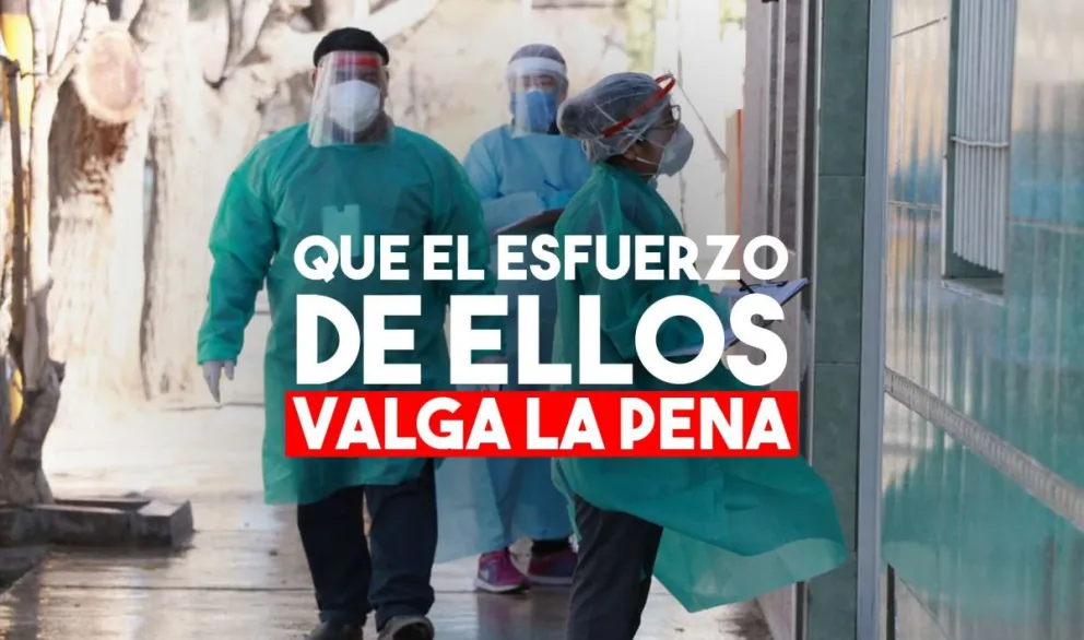 El conmovedor video de los sanjuaninos que luchan a diario contra el Covid-19