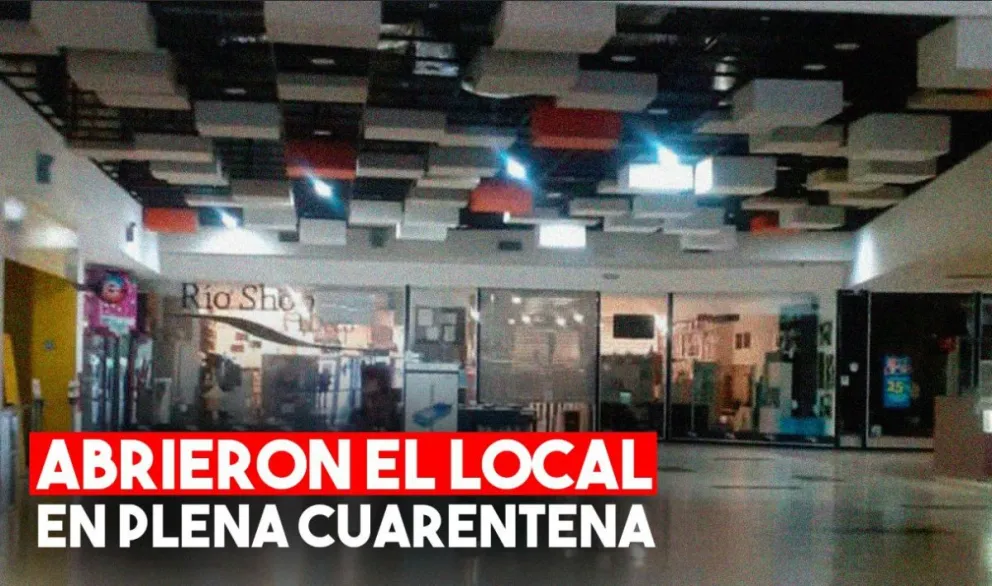 Un comerciante violó la cuarentena y obligó a los empleados a presentarse en el local