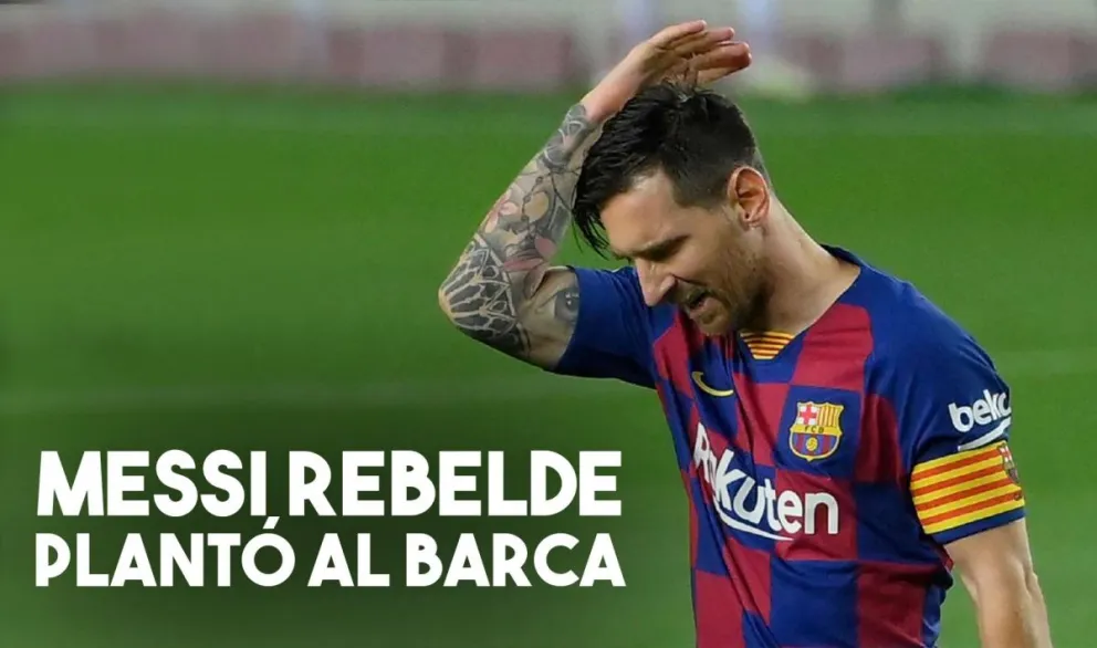 Lionel Messi no se presentó a realizarse las pruebas PCR de coronavirus en Barcelona