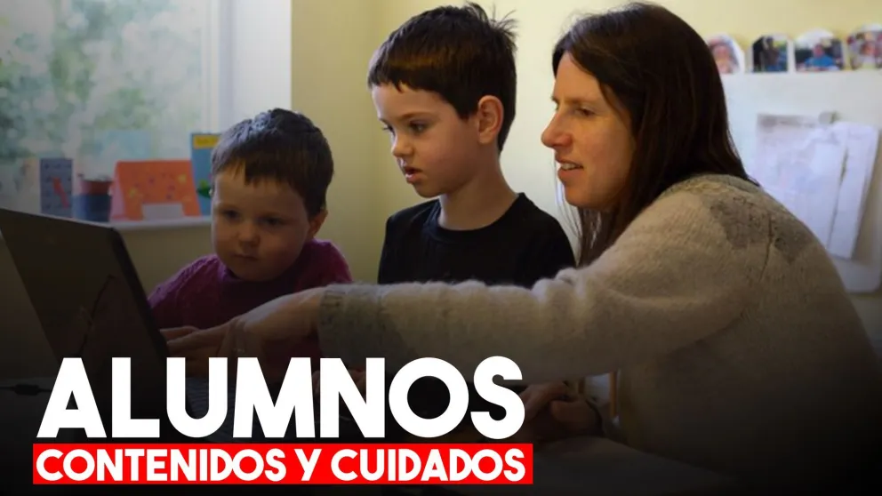 ¿Cómo es la contención psicológica a los alumnos en cuarentena?