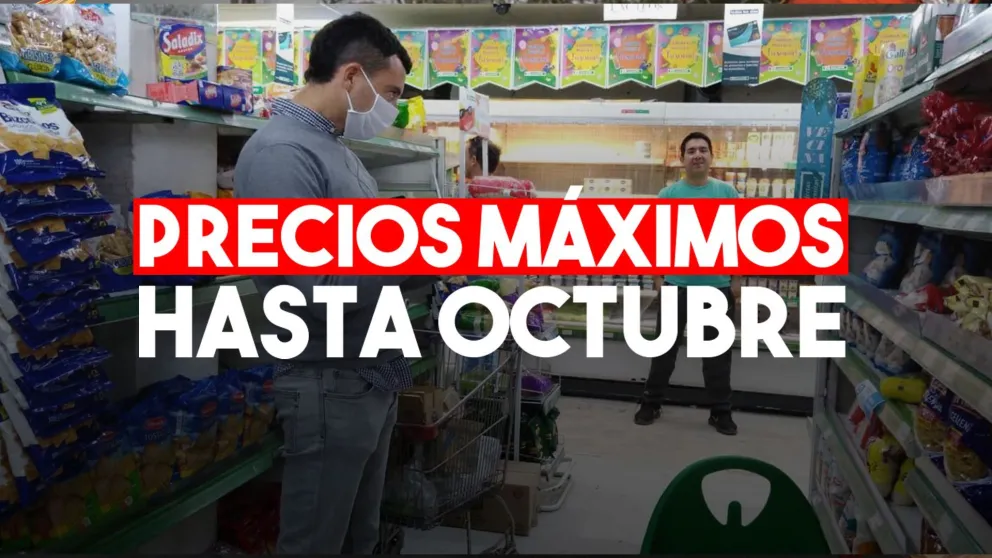 Los precios máximos continuarán hasta el 31 de octubre