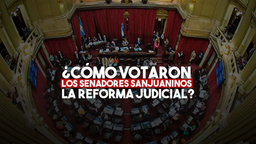 La palabra de los senadores sanjuaninos sobre la Reforma Judicial