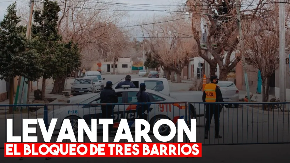 Dos barrios de Caucete y uno de 25 de Mayo quedaron desbloqueados