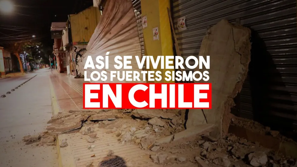 Así se sintió en Chile el fuerte sismo en el Océano Pacífico