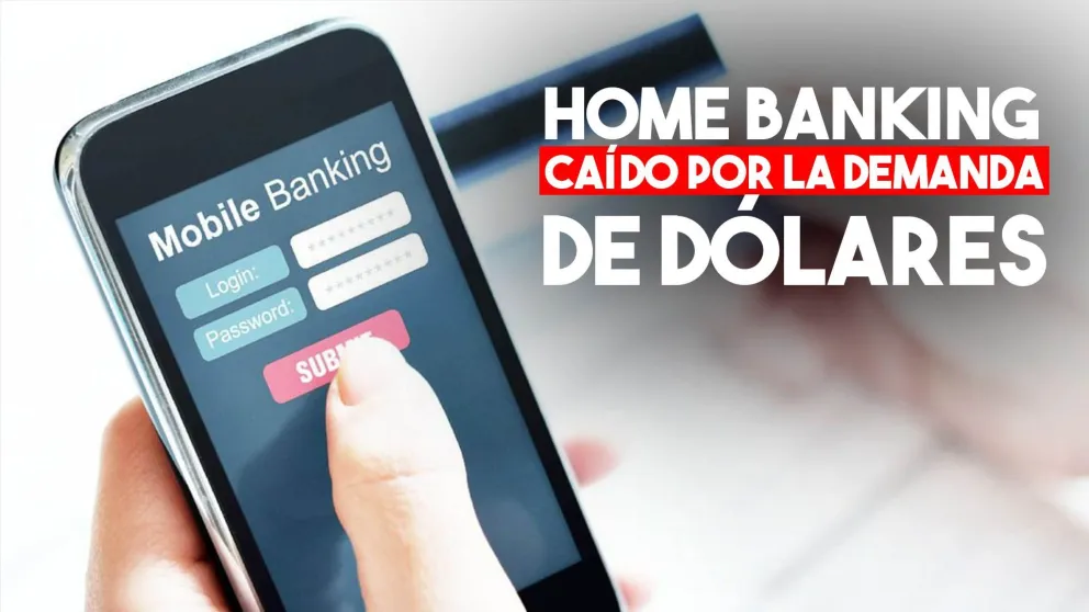 Los usuarios de Home Banking no pudieron ingresar por la demanda para comprar dólares