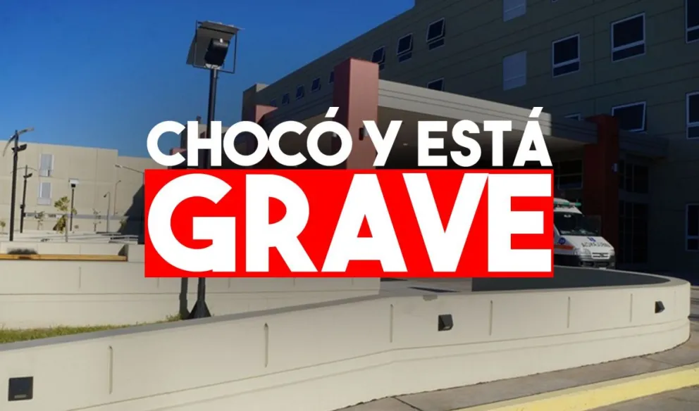 Un siniestro vial dejó como saldo a un motociclista muy grave