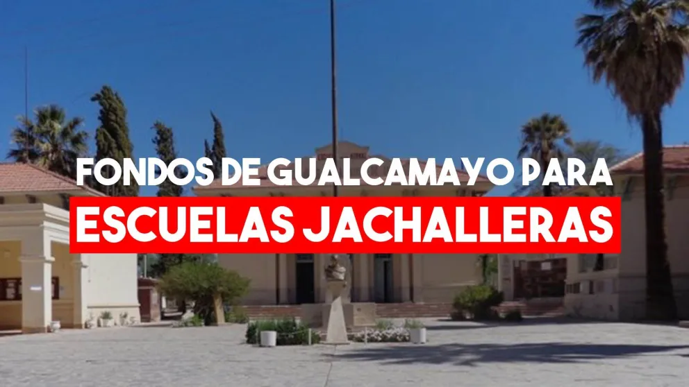 Terminarán tres escuelas en Jáchal con fondos mineros