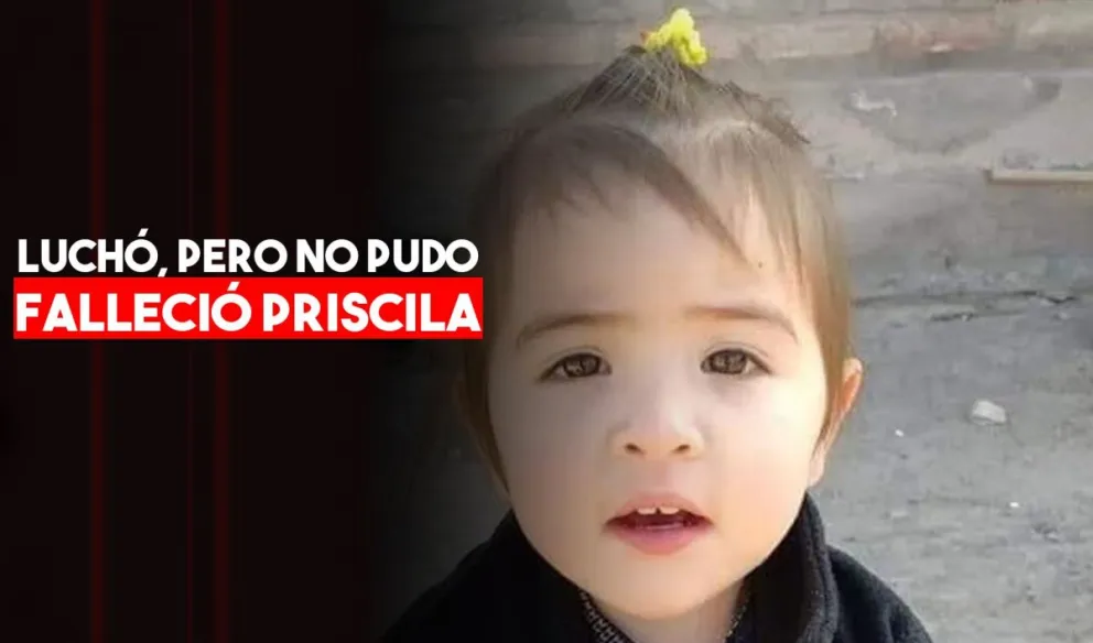 Murió Priscila: la bebé que sufrió un accidente en Albardón