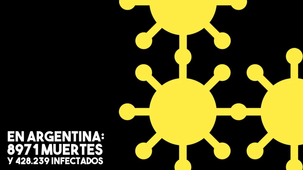 Coronavirus: Confirmaron 52 nuevas muertes y el total en Argentina alcanza los 8971