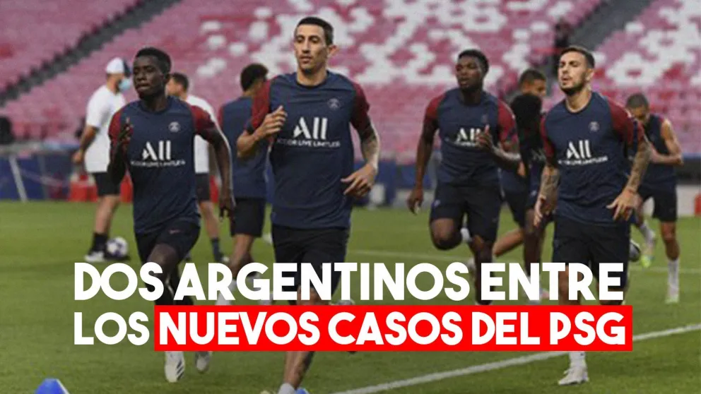 Tres jugadores del PSG dieron Covid-19 positivo