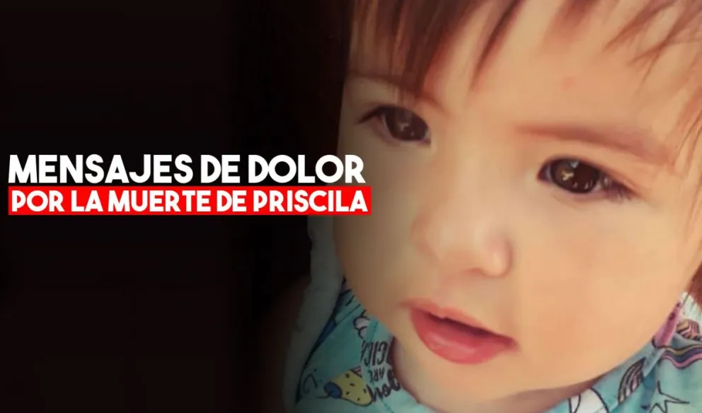 Dolor en redes sociales por la muerte de Priscila