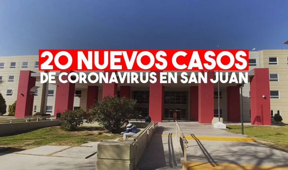 Coronavirus en San Juan: se confirmaron 20 nuevos casos y el total es de 327