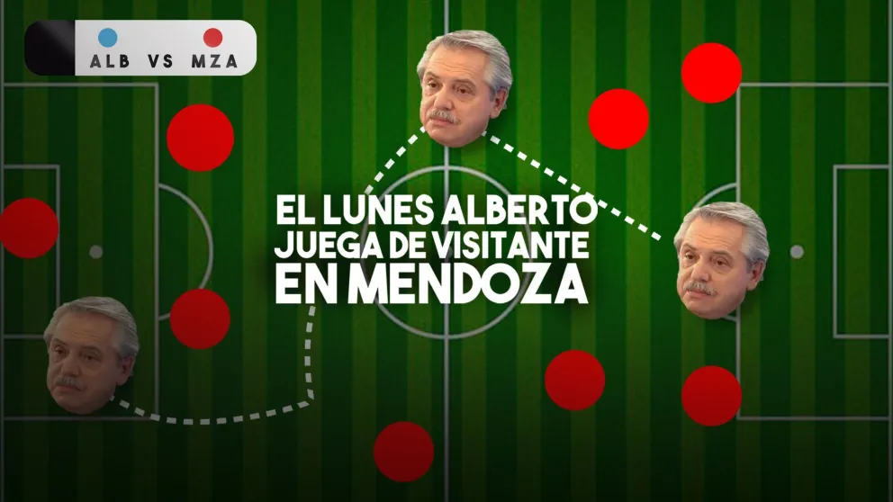 Finalmente el lunes Alberto Fernández llega a Mendoza