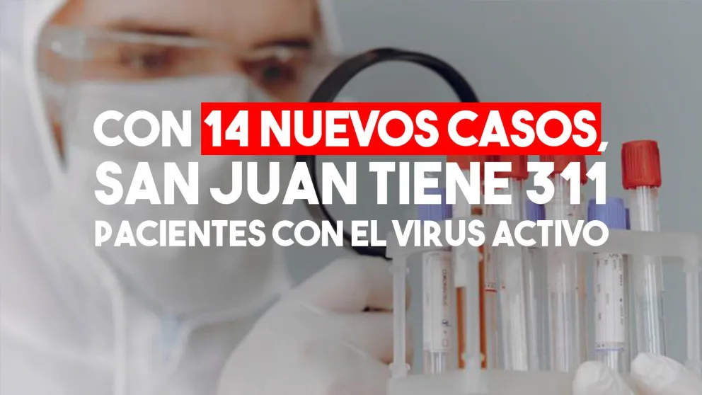 San Juan tiene 14 nuevos casos de Covid-19